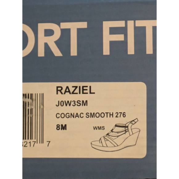 Women's Jellypop Brown Wedge Sandals Size 6 - Picture 6 of 6